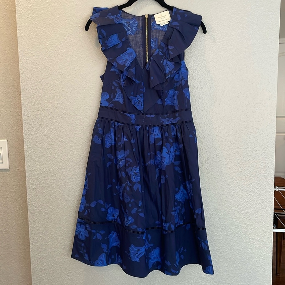 Kate Spade short sleeve dress, 100% cotton.